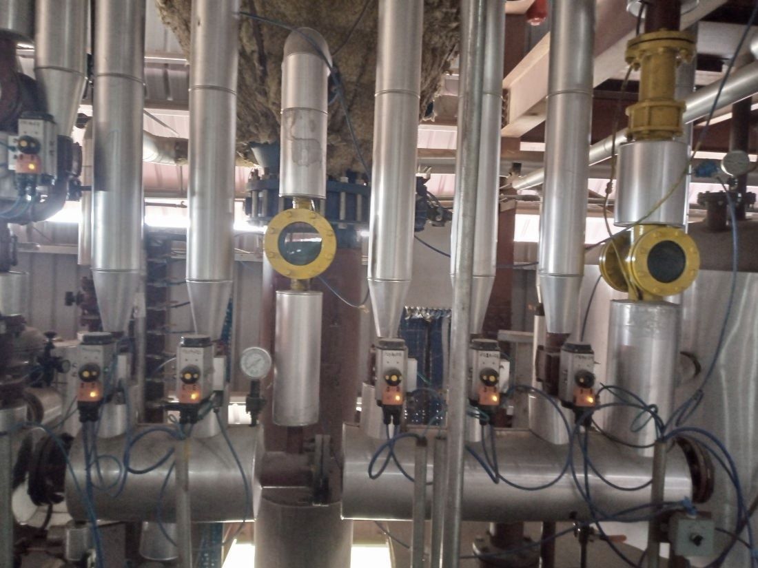 Valve manifold clad with removable sections